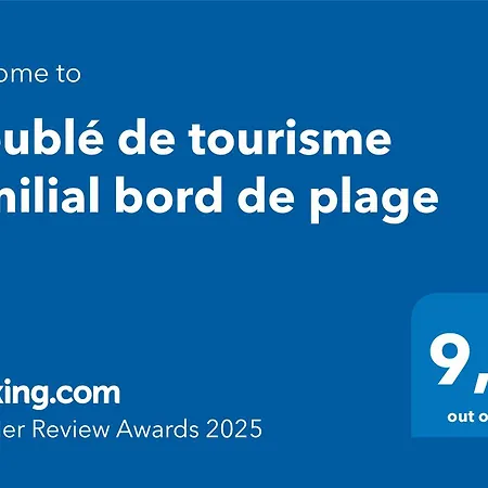 Holiday home Meuble De Tourisme Familial Bord De